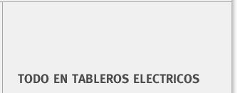 tableros Electricos